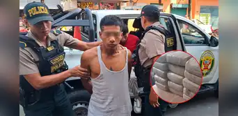 Iquitos: cae presunto cabecilla de la banda 'Las ratas de Maynas' con 16 kilos de droga