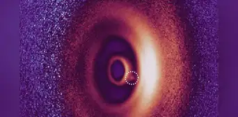 Científicos capturan la imagen del nacimiento de un planeta a 430 años luz que se forma cerca de una estrella joven similar al sol