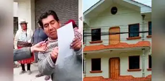 Inmigrante en Estados Unidos envió dinero a su padre por 10 años para que construya su casa y al volver lo botaron Inmigrante en Estados Unidos envió dinero a su padre por 10 años para que construya su casa y al volver lo botaron