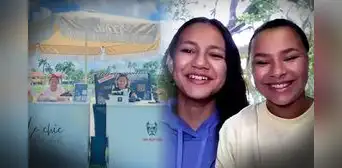 Alanna y Arantxa Urbina, las mellizas venezolanas de 13 años que triunfan en EEUU con su negocio de 'food cart': "Lo hacemos por la familia" Alanna y Arantxa Urbina, las mellizas venezolanas de 13 años que triunfan en EEUU con su negocio de 'food cart': "Lo hacemos por la familia"
