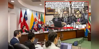 ¿Una ley que no se aplicará? Carlincatura expone las maniobras de las autoridades para justificar la Ley de Amnistía