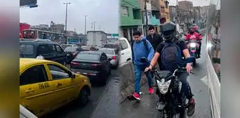Reaperturan tránsito en Vía Evitamiento tras cierre por paso de vehículos oficiales: pasajeros y vehículos quedaron varados Reaperturan tránsito en Vía Evitamiento tras cierre por paso de vehículos oficiales: pasajeros y vehículos quedaron varados