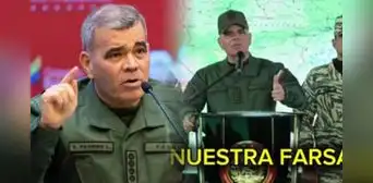 Ministro de Defensa de Nicolás Maduro se equivoca y llama "Farsa Armada" a los militares venezolanos Ministro de Defensa de Nicolás Maduro se equivoca y llama "Farsa Armada" a los militares venezolanos