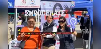 Módulo Judicial Integrado en Violencia contra las Mujeres e Integrantes del Grupo Familiar de la CSJLA apertura gran campaña de lucha contra la Violencia de la Mujer e Integrantes del Grupo Familiar