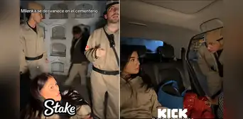 Milenka queda en shock y rompe en llanto en plena visita a un cementerio: ''No puedo'' Milenka queda en shock y rompe en llanto en plena visita a un cementerio: ''No puedo''