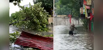 El tifón Kajiki dejó cinco muertos y dañó miles de viviendas en Tailandia