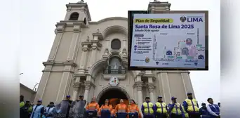 Santa Rosa de Lima 2025: conoce el plan de desvíos para los fieles que asistan al Pozo de los Deseos y la iglesia Santa Rosa de Lima 2025: conoce el plan de desvíos para los fieles que asistan al Pozo de los Deseos y la iglesia