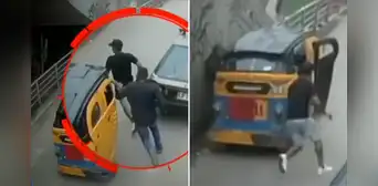 SJM: hombre casi es arrollado tras perseguir a ladrón que le robó el celular SJM: hombre casi es arrollado tras perseguir a ladrón que le robó el celular