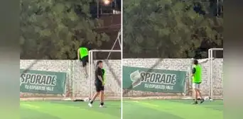 Joven trepa pared para recuperar balón sin imaginar que se derrumbaría: "Pegaron los ladrillos con goma" Joven trepa pared para recuperar balón sin imaginar que se derrumbaría: "Pegaron los ladrillos con goma"