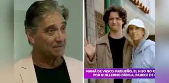 Guillermo Dávila se conmueve al ver el dolor de su hijo Vasco por la enfermedad de su madre: “Quisiera poder ayudarlo más”