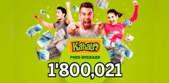 Resultados Kábala de sábado 30 de agosto: jugada ganadora, números y Pozo Buenazo Resultados Kábala de sábado 30 de agosto: jugada ganadora, números y Pozo Buenazo