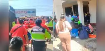Más de 50 escolares se desmayan en pleno desfile escolar por la golpe de calor durante Aniversario de Cañete