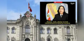 "Disolver, disolver": Heduardicidio compara las maniobras del Gobierno para sacar a Perú de la Corte IDH con la dictadura de los 90