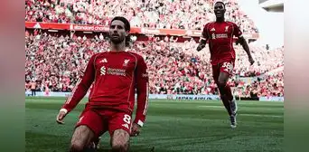 Con golazo de Szoboszlai, Liverpool derrotó al Arsenal y es el único líder de la Premier League Con golazo de Szoboszlai, Liverpool derrotó al Arsenal y es el único líder de la Premier League