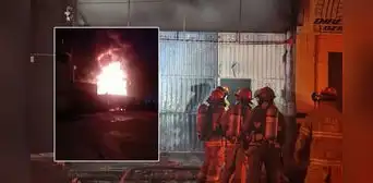 Arequipa: llantería sufre incendio, se sospecha de extorsión Arequipa: llantería sufre incendio, se sospecha de extorsión