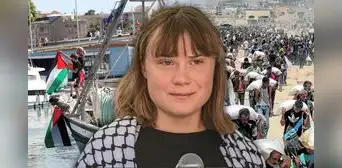 Flota con Greta Thunberg parte a Gaza con ayuda humanitaria: “Más gente abre los ojos sobre las atrocidades de Israel”