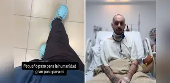 'Furrey' vuelve a caminar sin dolor tras permanecer varios días en UCI, youtuber español se graba yendo al mercado: "Es un gran paso para mí"