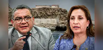 Dina Boluarte y Juan Santiváñez apresuran construcción de penal 'El Frontón' sin mayores estudios técnicos