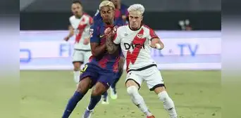 Barcelona no pasó del empate ante el Rayo Vallecano por LaLiga
