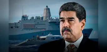 Régimen de Nicolás Maduro revela video con buques y aviones caza para contrarrestar operación militar de EE. UU. Régimen de Nicolás Maduro revela video con buques y aviones caza para contrarrestar operación militar de EE. UU.