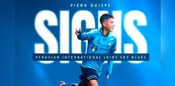 Piero Quispe es presentado oficialmente por el Sydney FC: "El club más exitoso de Australia"