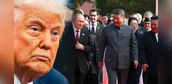 Donald Trump acusa a Xi Jinping, Kim Jong-un y Vladimir Putin de conspirar contra Estados Unidos Donald Trump acusa a Xi Jinping, Kim Jong-un y Vladimir Putin de conspirar contra Estados Unidos
