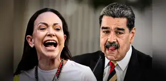 María Corina Machado lanza advertencia a Maduro y afirma que “se va cerrando el cerco al cártel narcoterrorista” María Corina Machado lanza advertencia a Maduro y afirma que “se va cerrando el cerco al cártel narcoterrorista”