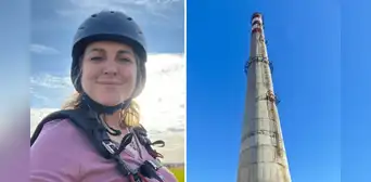 Madre cae al vacío frente a su hijo desde una torre de 90 metros en Rusia mientras intentaba tomarse un selfie Madre cae al vacío frente a su hijo desde una torre de 90 metros en Rusia mientras intentaba tomarse un selfie