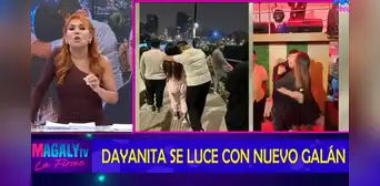 Dayanita es captada con nuevo galán en actitudes cariñosas y Magaly Medina lanza fuerte critica: "Lo tenía de adorno al otro"