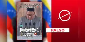 Kim Jong-un no declaró que Corea del Norte respaldará económica y militarmente a Venezuela Kim Jong-un no declaró que Corea del Norte respaldará económica y militarmente a Venezuela
