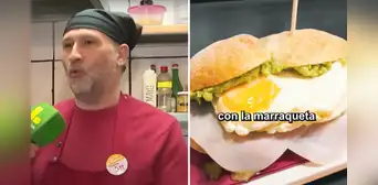 Chef chileno decepcionado con marraqueta de Ibai que competirá contra Perú en el 'Mundial de desayunos': "Es un pan con un relleno que él inventó" Chef chileno decepcionado con marraqueta de Ibai que competirá contra Perú en el 'Mundial de desayunos': "Es un pan con un relleno que él inventó"
