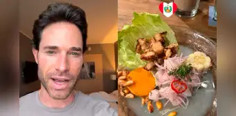 Sebastián Rulli llega al Perú por primera vez y queda maravillado con la gastronomía nacional: “Se come delicioso” Sebastián Rulli llega al Perú por primera vez y queda maravillado con la gastronomía nacional: “Se come delicioso”