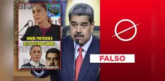 Claudia Sheinbaum no ofreció apoyo militar a la dictadura de Nicolás Maduro por guerra contra el narcotráfico de EE. UU.