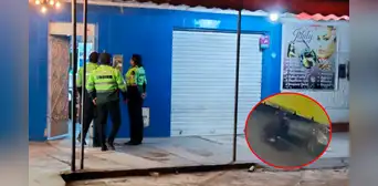Extorsionadores disparan contra restaurante en Trujillo: cámaras captaron hecho delictivo