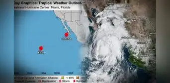 Huracán 'Lorena' amenaza con furia al Pacífico: lluvias torrenciales y alertas en EEUU y México