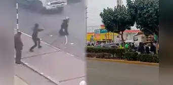 Asesinan a jalador de combi frente a peatones y dejan a una mujer herida en av. Faucett, Callao Asesinan a jalador de combi frente a peatones y dejan a una mujer herida en av. Faucett, Callao
