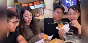 Japonesa queda encantada con pan con chicharrón y pide votar por Perú en 'Mundial de desayunos' de Ibai: "Estoy apoyando" Japonesa queda encantada con pan con chicharrón y pide votar por Perú en 'Mundial de desayunos' de Ibai: "Estoy apoyando"