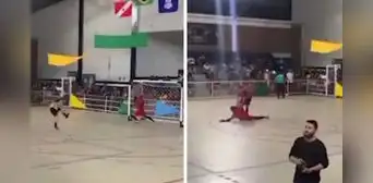 Arquero de futsal murió tras atajar penal en torneo amateur de Brasil: celebró y se desplomó en la cancha