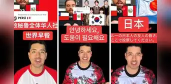 Peruano sorprende al hablar chino, coreano y japonés para pedir ayuda a ganar el 'Mundial de desayunos' Peruano sorprende al hablar chino, coreano y japonés para pedir ayuda a ganar el 'Mundial de desayunos'