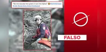 Video que muestra a un padre pidiendo que lo dejen enterrado no es real: es una actuación