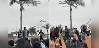 Estudiante queda asombrada por concierto Erick Elera en la bienvenida de cachimbos de su universidad: ''Por algo es la leyenda''