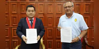 Corte Superior de Justicia de Tumbes y Gobierno Regional firman convenio para fortalecer el trabajo interinstitucional Corte Superior de Justicia de Tumbes y Gobierno Regional firman convenio para fortalecer el trabajo interinstitucional