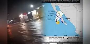 'Lorena' ya no es un huracán, pero genera lluvias que impactarán a México y EEUU este fin de semana