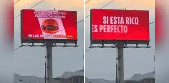 Cartel publicitario causa furor en redes al pedir voto por Perú en 'Mundial de desayunos': “Esto se sale de control”