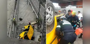 Conductor de auto que cayó del puente Ricardo Palma tenía licencia con orden de retención y acumulaba 100 puntos por infracciones Conductor de auto que cayó del puente Ricardo Palma tenía licencia con orden de retención y acumulaba 100 puntos por infracciones