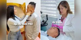 Christian Cueva impacta al someterse a retoque estético en el rostro para lucir joven: Pamela Franco lo acompañó Christian Cueva impacta al someterse a retoque estético en el rostro para lucir joven: Pamela Franco lo acompañó