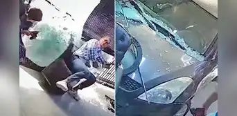 Conductor pierde el control de su vehículo y se estrella contra barbería en La Molina: cámaras graban el hecho