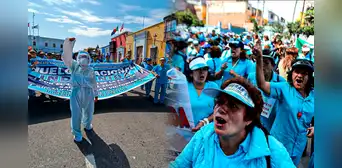 Enfermeras de EsSalud acatan paro indefinido: más de 60.000 profesionales paralizan en hospitales del Perú Enfermeras de EsSalud acatan paro indefinido: más de 60.000 profesionales paralizan en hospitales del Perú