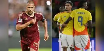 Alineaciones de Venezuela contra Colombia por el repechaje en las Eliminatorias Sudamericanas 2026 Alineaciones de Venezuela contra Colombia por el repechaje en las Eliminatorias Sudamericanas 2026