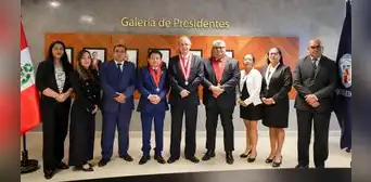 Presidente del Equipo Técnico Institucional de Implementación de la Oralidad Civil realiza visita de monitoreo a módulo corporativo de litigación oral de Sullana